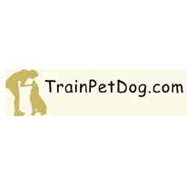 Train Pet Dog Logo